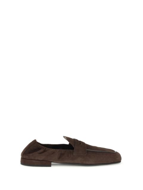 Prada Prada Women Suede Shuffle Loafers