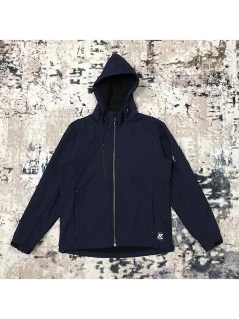 Other Designers Japanese Brand - Tultex Stretchable Elastic Fabric Outdoor Jacket Hoodie