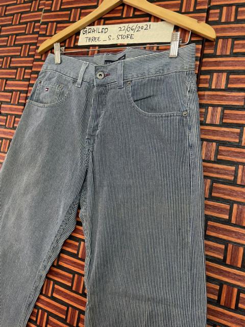 Tommy hilfiger vintage Fashion Stripe Selvedge Denim Sytle