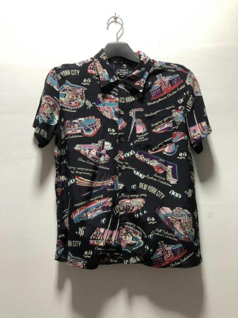 SCHOTT BROS Rayon Shirt NYC Hawaiian Japan