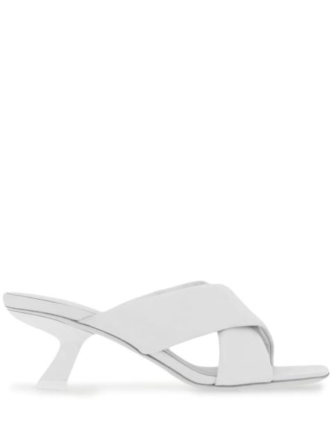 FERRAGAMO Ferragamo Crossover Strap Slide Sandals