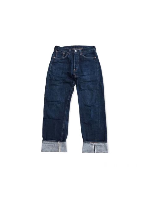 Levi's levis 501 selvedge buckle back hidden rivet 33501-0017