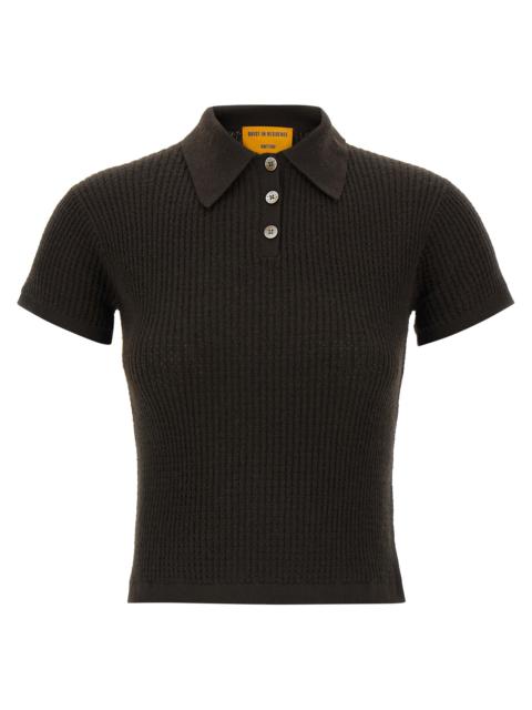 GUEST IN RESIDENCE Guest In Residence Women 'Shrunken' Polo Shirt