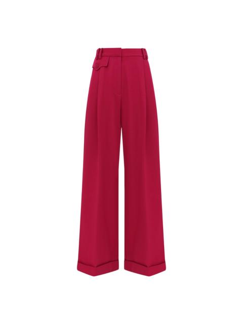 Zimmermann Fuchsia Slouch Pant