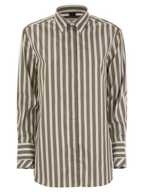 Other Designers Fay Women Regular Striped Stretch Cotton Shirt