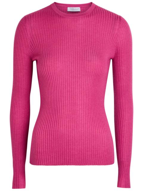 GABRIELA HEARST Gabriela Hearst Browning Cashmere-blend top
