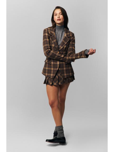 GUIZIO COOPER TARTAN BLAZER