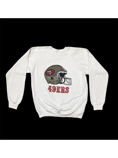 Other Designers Vintage - Vintage 90’s NFL 49ers San Franscisco Sweatshirt Logo Design
