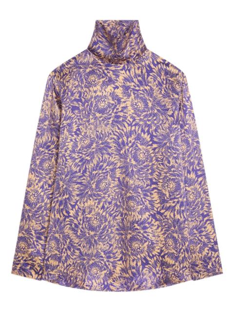 Dries Van Noten printed silk top