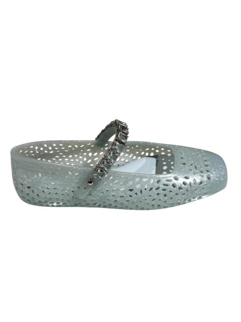 JIMMY CHOO Jimmy Choo The Jelly Crystal Flats