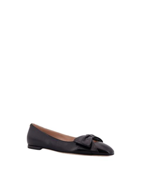 Valentino VALENTINO GARAVANI Bowow Black Ballerina Flats New & Authent