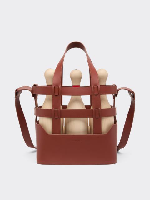 Ferrari Leather skittles set