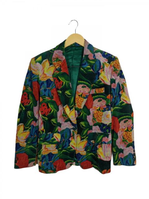 KENZO Vtg Floral Blazer Light Jacket Office Coat