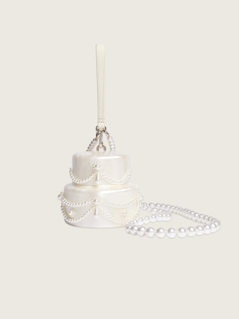Simone Rocha Embellished Pearl Cake Bag
