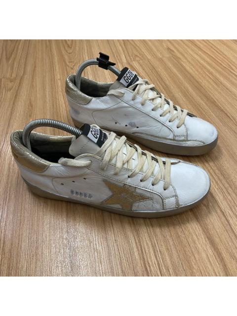 Golden Goose 💥GOLDEN GOOSE SUPERSTAR WHITE SNEAKERS SIZE 40