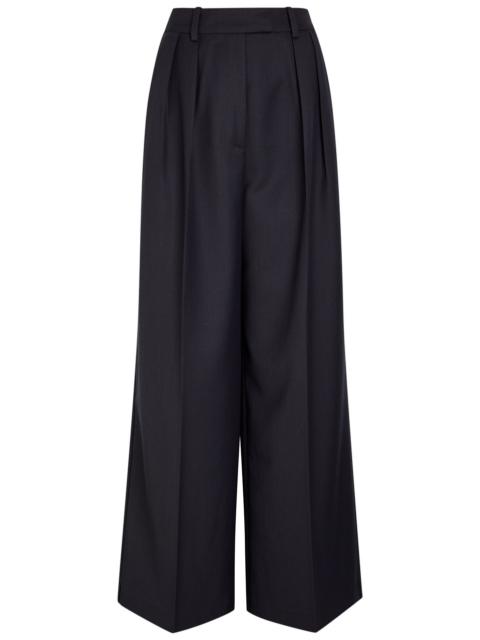 ANINE BING Anine Bing Lou Wide-leg Woven Trousers