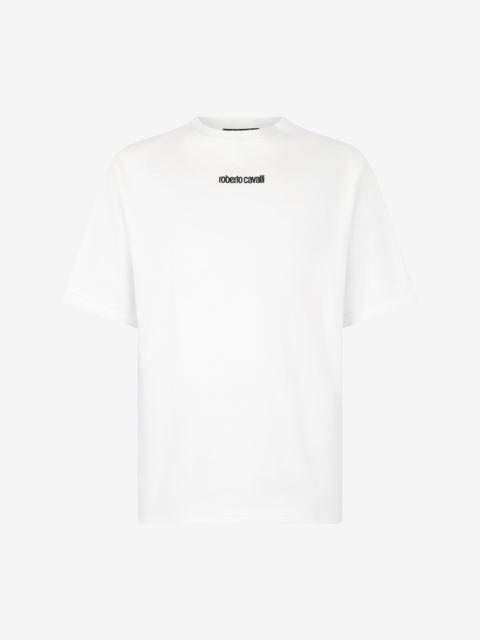 Roberto Cavalli T-Shirt with Embroidered Logo