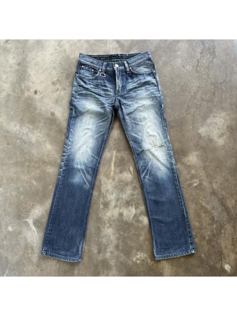 Other Designers Vintage Edwin Distressed Faded Denim Jean Pant W30