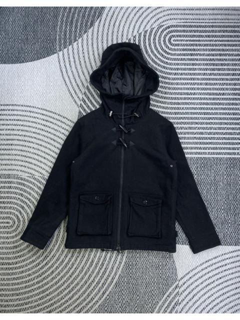 Other Designers Japanese Brand - Vintage Gung Ho Premium Black Hooded Zipper