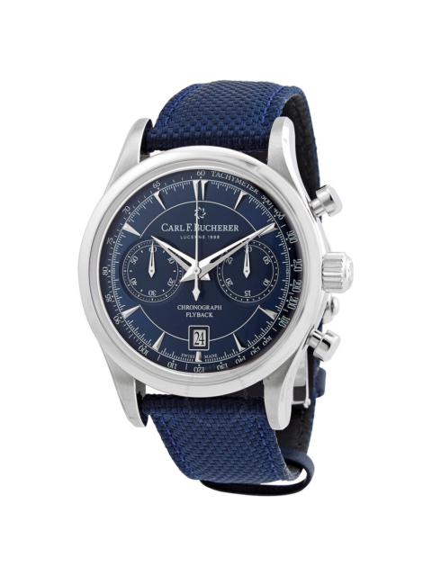Other Designers Carl F. Bucherer Manero Flyback Chronograph Automatic Blue Dial Men's Watch 00.10919.08.53.01