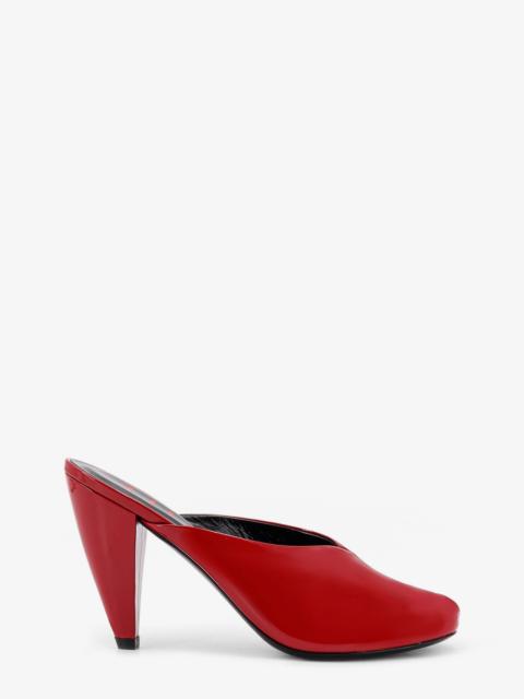 JUDE Jude Women Paw Mule Patent Leather Sandals