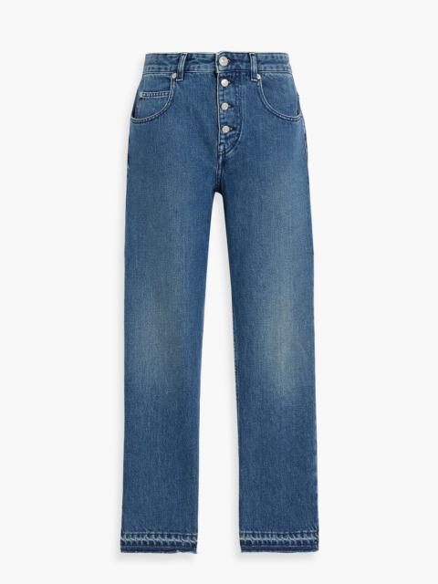 Isabel Marant Étoile Belden high-rise straight-leg jeans