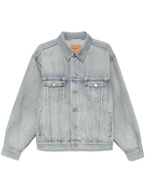 Saint Laurent  Coats Blue