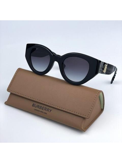 Burberry NEW Burberry BE4390 MEADOW 30018G Black Grey Gradient Cat Eye Women Sunglasses