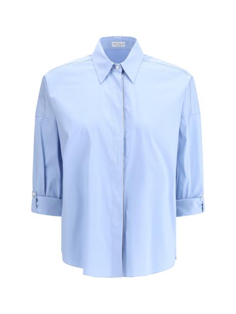 Brunello Cucinelli Women Shiny Monili Shirt