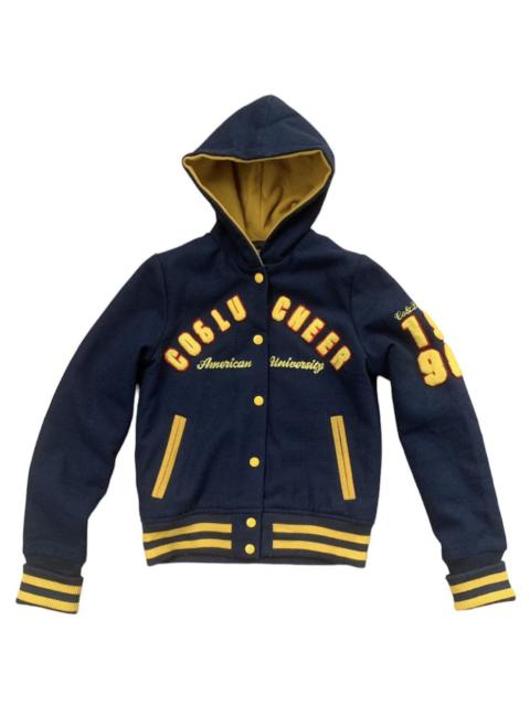 Hysteric Glamour Co&Lu Cheer American University Varsity Hoodie Jacket