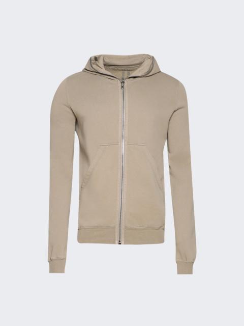 Rick Owens DRKSHDW Felpa Gimp Hoodie Dirty Pearl