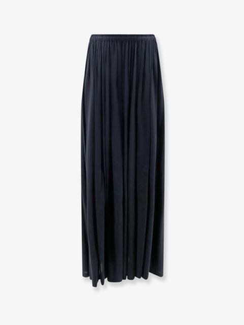 Max Mara Max Mara Women Mxmlivrea Pleated Jersey Long Skirt