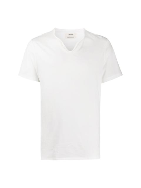 Zadig & Voltaire Monastir Henley-neck T-shirt