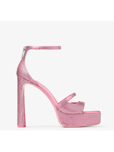 JIMMY CHOO Jimmy Choo Clarissa Crystal Platforms