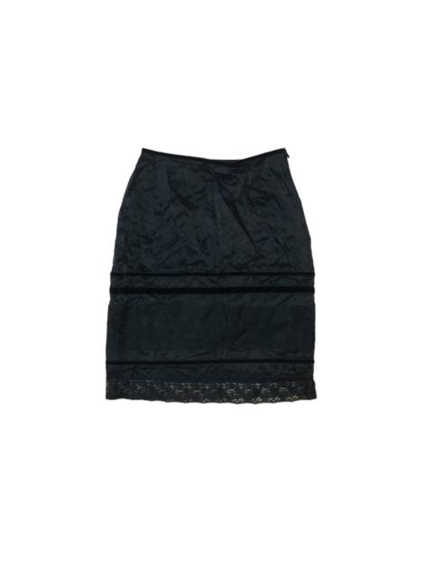 Moschino Moschino lace down mini skirt
