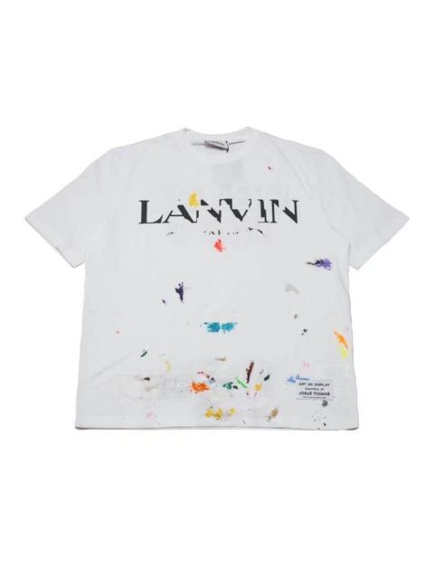 Paint splatter tee