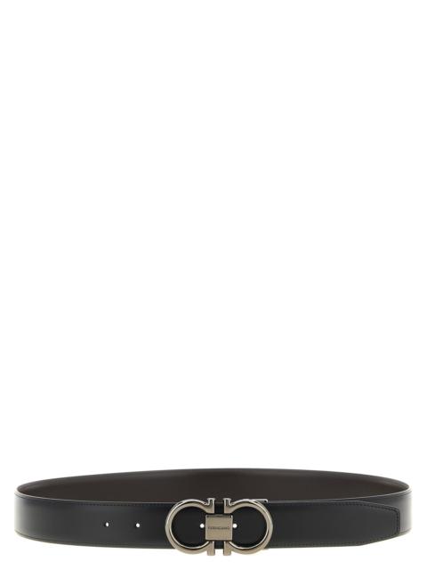 FERRAGAMO Ferragamo Men 'Double Gancini' Reversible Belt