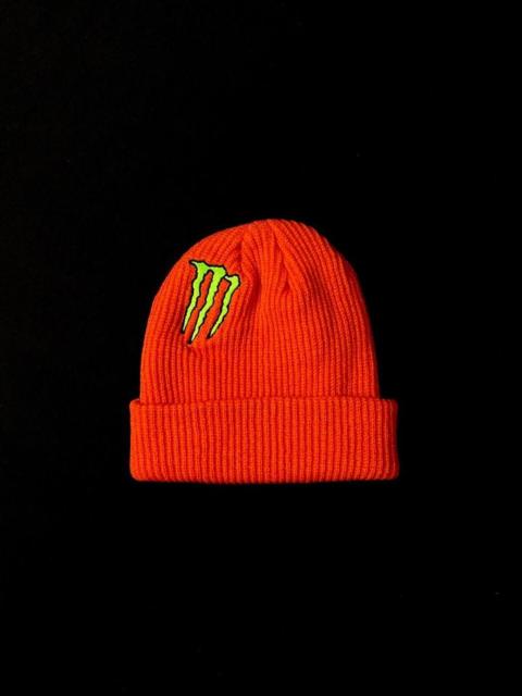 Other Designers Japanese Brand - Deadstock Monster Energy Drink Orange Beanie Hat OS