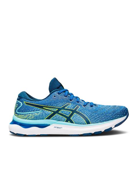 Asics GEL NIMBUS 24 2E WIDE 'LAKE DRIVE HAZARD GREEN'