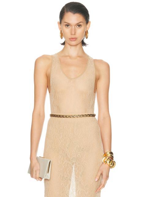 WARDROBE.NYC Lace Tank Bodysuit