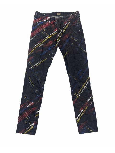 Vivienne westwood aglomania abstract cotton pants
