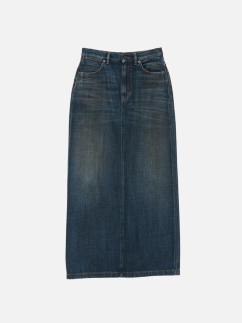 Acne Studios Ankle-length denim skirt - Dark Blue