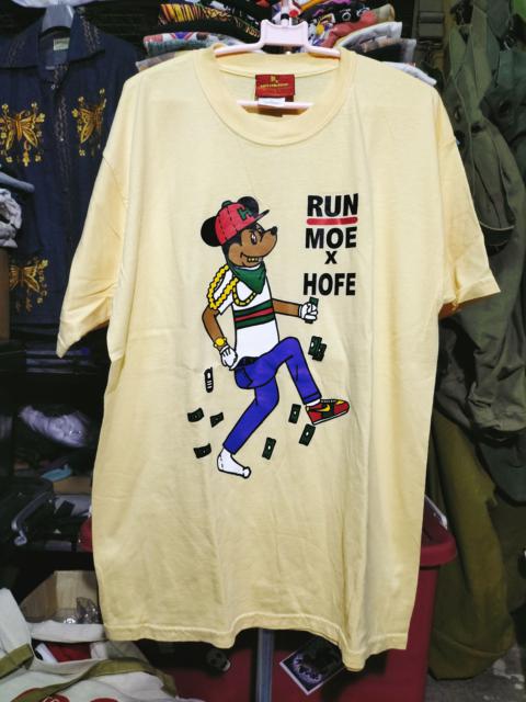Other Designers Rap Tees - 💥Rare Stamp Chris Brown Run Moe X Hofe Streetwear Raptees