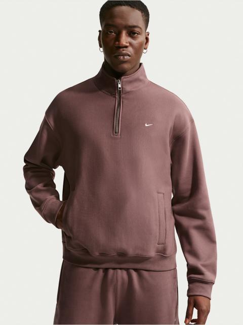 Nike Nike Solo Swoosh Men's Fleece Quarter-Zip Top