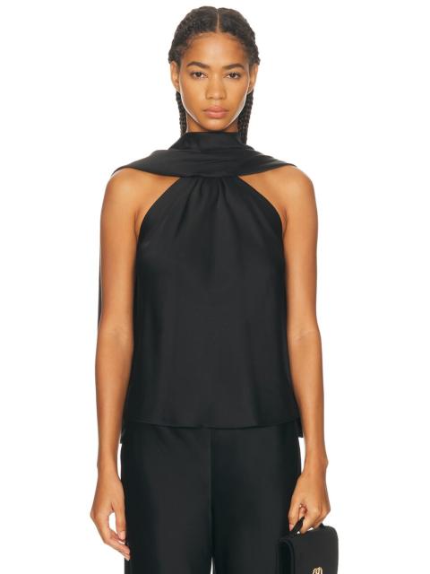 SIMKHAI Scarlett Cape Top