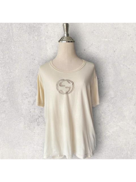 GUCCI Vintage 1997 Gucci Embroidered Logo By Tom Ford