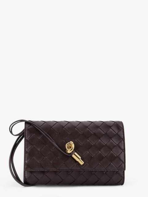 Bottega Veneta Bottega Veneta Andiamo Crossbody Bag Brown