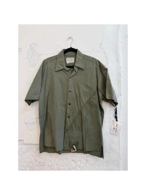 Greg Lauren Greg Lauren SAMPLE Army Tent Short Sleeve Studio Shirt