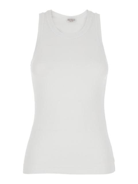 Brunello Cucinelli Brunello Cucinelli Women Ribbed Tank Top