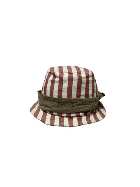 Kapital Rare! Kapital Bucket Hat Striped/ nice design